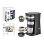 Kiwi Cafetera con Mug Take Away 420cc