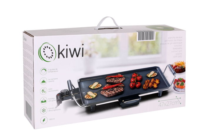 Kiwi Plancha Asar Eléctrica 47x27 cm