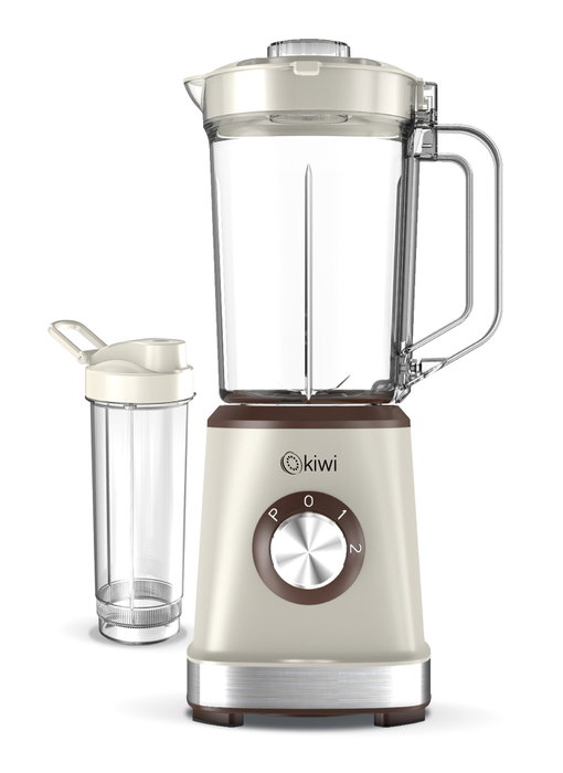Kiwi Batidora-Licuadora 2 en 1, 500W, 1.2L