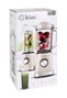 Kiwi Batidora-Licuadora 2 en 1, 500W, 1.2L