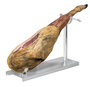 Quttin Soporte Jamonero de Acero Inoxidable para Jamón, 50.3 cm Largo x 17.2 cm Alto x 5.3 cm Ancho (4 Unidades)