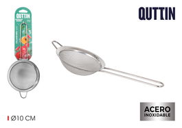 Quttin Colador Acero Inox 10 cm (24 Unidades)