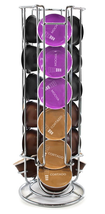 Quttin Soporte para 24 Cápsulas de Café, 18 Piezas, Medidas 11.5x33 cm (6 Unidades) Quttin Soporte para 24 Cápsulas de Café, 18 Piezas, Medidas 11.5x33 cm (6 Unidades)