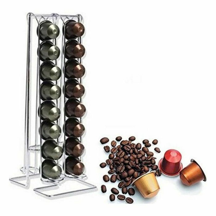 Quttin Soporte para 32 Cápsulas de Café (Pack de 6 unidades) inevitable Quttin Soporte para 32 Cápsulas de Café (Pack de 6 unidades) inevitable