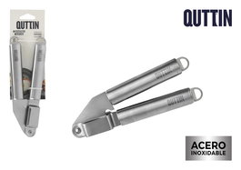 Quttin Prensa Ajos Ss Silver 22,9 cm x 6,8 cm x 3,1 cm (12 Unidades)