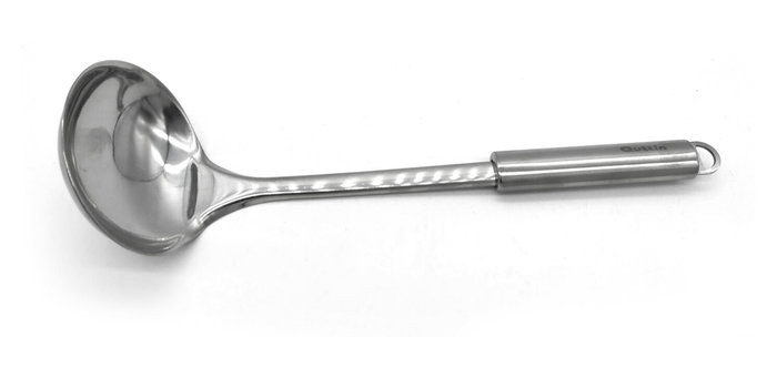 Quttin Cucharon Ss Silver 30cm con dimensiones 35 x 9 x 6,5 cm (12 Unidades)