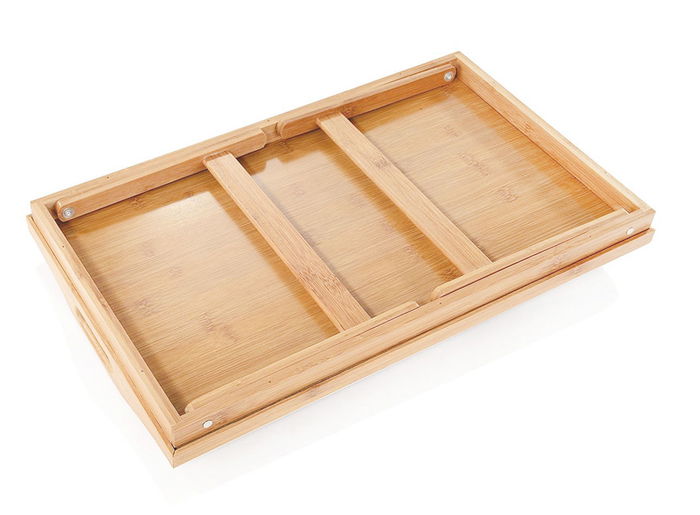 Quttin Mesa Bambú Plegable 50 cm x 30 cm (4 Unidades)