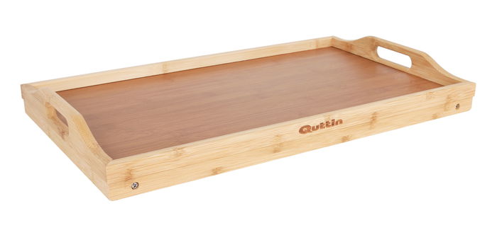 Quttin Mesa Bambú Plegable 50 cm x 30 cm (4 Unidades)