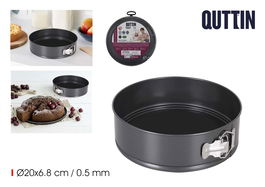 Molde Desmontable Quttin Acero de carbono 24 x 7 cm 0,5 mm