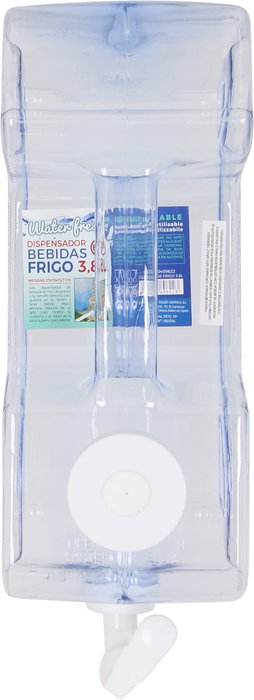 Inde Dispensador Frigo Water Fresh 3.8L | Medidas: 37 x 14 x 13 cm (12 Unidades)