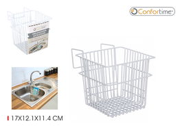 Confortime Organizador Estropajos 17 cm x 12.1 cm x 11.4 cm (12 Unidades)