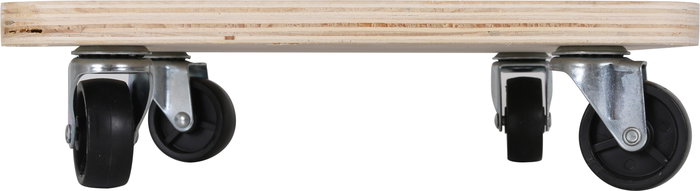 Bricotec Base De Madera C/Ruedas 30x30 cm Carga 5.98 kg (4 Unidades)