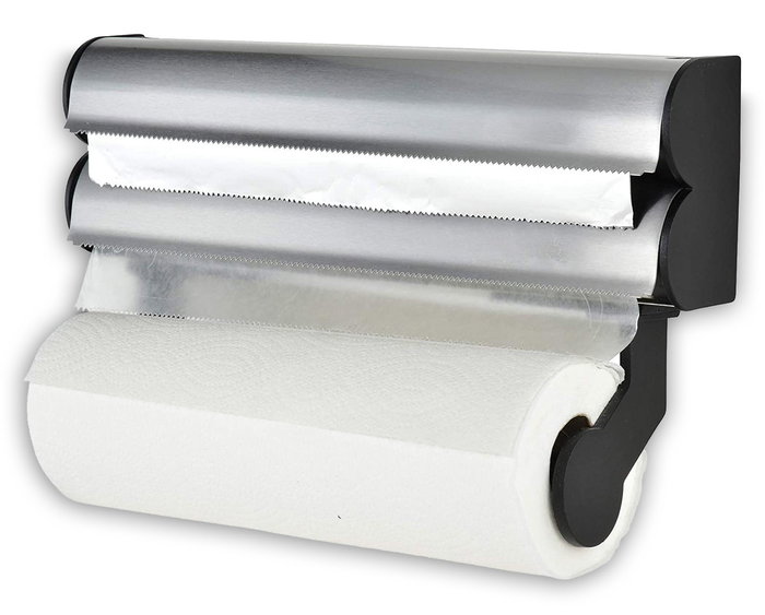 Quttin Dispensador Aluminio-Film-Papel 34 cm x 20 cm x 7 cm (6 Unidades)