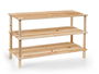Confortime Zapatero de Madera 3 Pisos, 63 x 26 x 48.5 cm (6 Unidades)