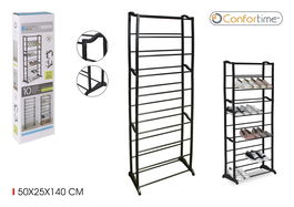 Confortime Zapatero Metal 30 Pares 50 cm x 25 cm x 140 cm (6 Unidades)