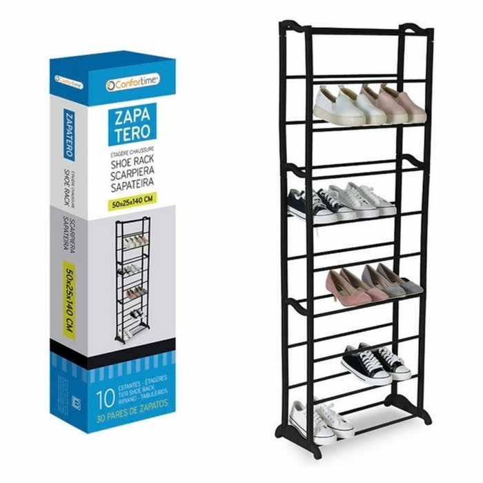 Confortime Zapatero Metal 30 Par 50x25x140cm Confortime Zapatero Metal 30 Par 50x25x140cm