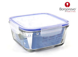 Fiambrera Hermética Borgonovo Transparente