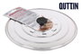 Quttin Tapa con Desvaporizador de Aluminio 32 cm (12 Unidades)