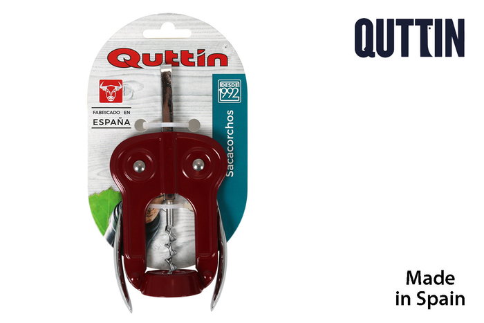Quttin Sacacorchos Doble Esmaltado 15 cm (6 Unidades) Quttin Sacacorchos Doble Esmaltado 15 cm (6 Unidades)