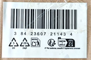 Quttin Cuchillo Panero Sybarite 20 cm (8 Unidades)