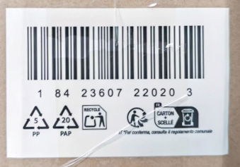 Quttin Cuchillo Pelador Moare 10.5 cm (6 Unidades)