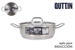 Quttin Quttin Cacerola con Tapa Acero Inoxidable 22 cm (4 Unidades) lifetone_sku:S2202996,ean13:8435476224667