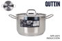 Quttin Olla con Tapón Acer Ind. 22cm, Pack de 4 unidades