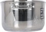 Quttin Olla con Tapa de Acero Inoxidable 24 cm 0.8 mm 6.5 L (2 Unidades)