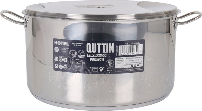 Quttin Olla con tapa 34cm