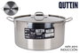 Quttin Olla Acero Inoxidable 38 cm 0.8 mm 21.5 L con Tapa