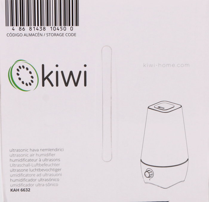 Kiwi Humidificador de Aire Ultrasónico 2.2L Silencioso