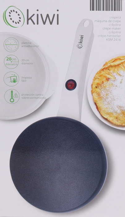Kiwi Crepera Eléctrica Ø20 cm 600W