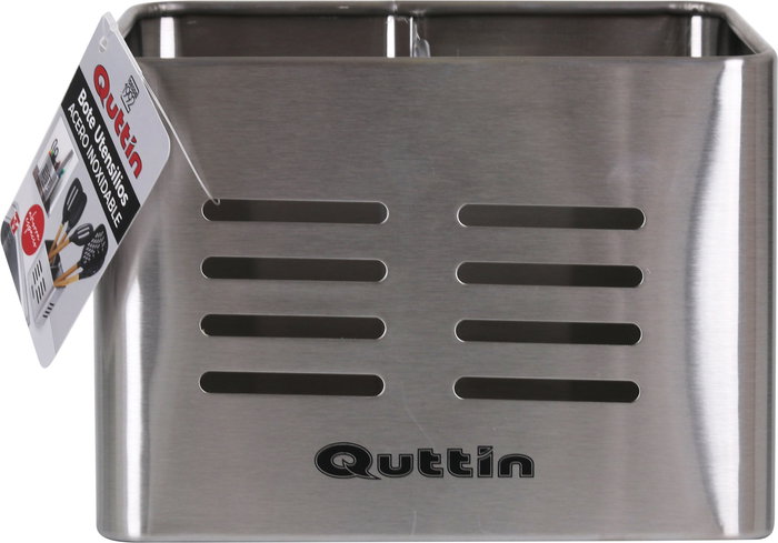 Quttin Bote Utensilios Inox 16 x 9 x 13 cm (12 Unidades)