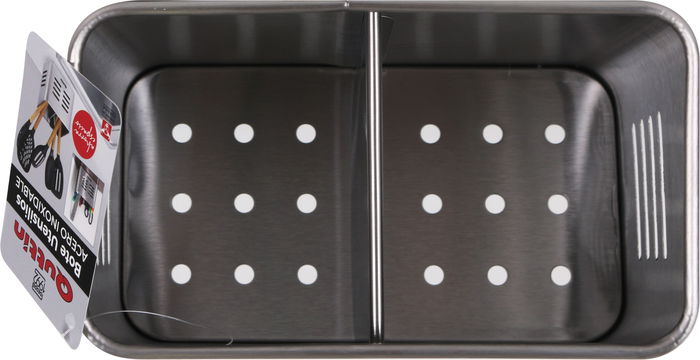 Quttin Bote Utensilios Inox 16 x 9 x 13 cm (12 Unidades)