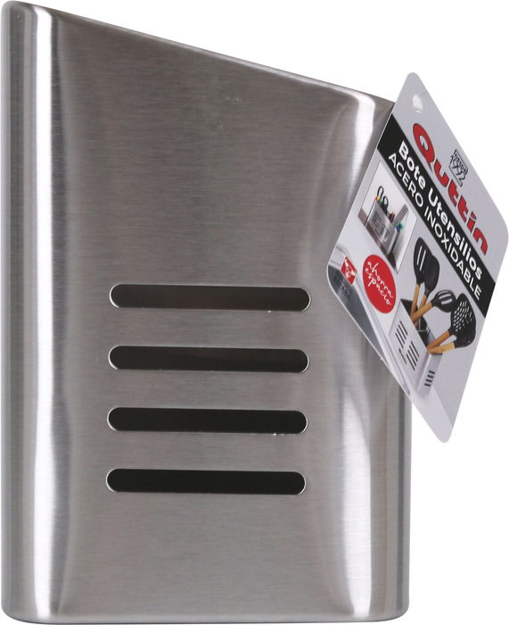Quttin Bote Utensilios Inox 16 x 9 x 13 cm (12 Unidades)