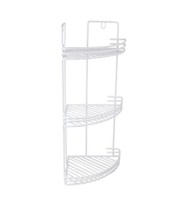 Confortime Estantería Rinconera Cocina 49.3 x 20 x 21.4 cm Colección White (6 Unidades)