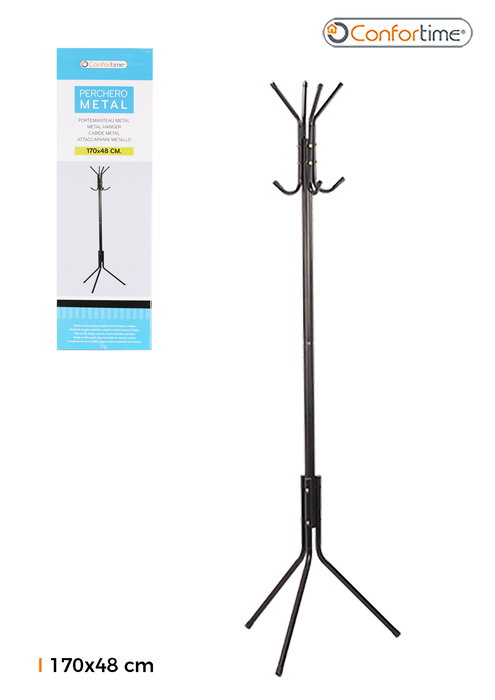 Confortime Perchero Metal 170 x 48 cm (8 Unidades) Confortime Perchero Metal 170 x 48 cm (8 Unidades)