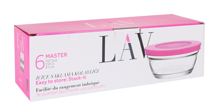 Lav Set de 6 Bolsas de 250 cc - 10.5 cm (8 Cajas)