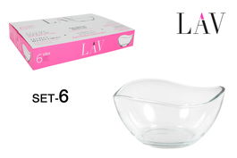 Lav Set 6 Bols Vira 310cc 12 cm (8 Cajas)