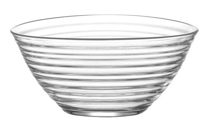 LAV Set de 6 Bowls de Vidrio Derin para Postre o Ensalada, 7 cm de Diámetro LAV Set de 6 Bowls de Vidrio Derin para Postre o Ensalada, 7 cm de Diámetro