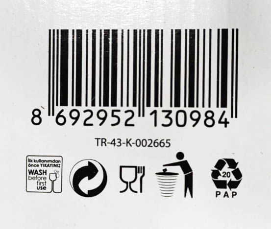 Lav Set 6 Bolsas Colección Alinda 10 cm 215 cc (8 Cajas)