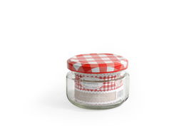 Mediterraneo Bote Vidrio 140Cc C/Tapa - Ø7X5.5C (12 Unidades)