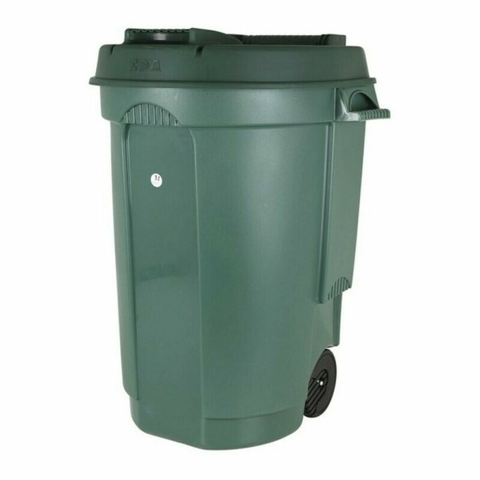Eda Cubo de Jardín con Ruedas 110 L (Pack de 2)