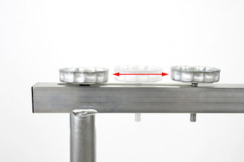 Algon Bbq Trípode 2 En 1 Regulable para Paelleros con Dimensiones 33 cm Ancho, 10.6 cm Alto, 71.5 cm Largo (4 Unidades)