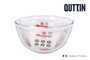 Quttin Pack de 6 Boles Mezcladores de Vidrio Ø21 cm - 2.5 L