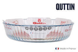 Quttin Molde Tarta Vidrio Ø26 cm - 2.2L (6 Unidades)