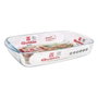 Quttin Fuente de Vidrio Rectangular Qutti 950cc 23x15cm