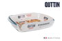 Quttin Fuente Rectangular de Vidrio 28 x 20 cm 1.9 L (6 Unidades)
