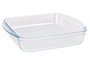 Quttin Fuente Rectangular de Vidrio 28 x 20 cm 1.9 L (6 Unidades)