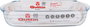 Quttin Fuente Rectangular de Vidrio 28 x 20 cm 1.9 L (6 Unidades)
